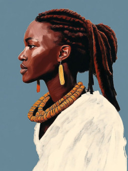 Poster - Vuta - Accueil | Oueso - Contemporary Afro Art