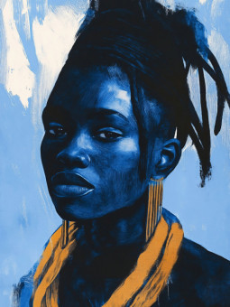 Affiche - Akili - Accueil | Oueso - Art Afro Contemporain