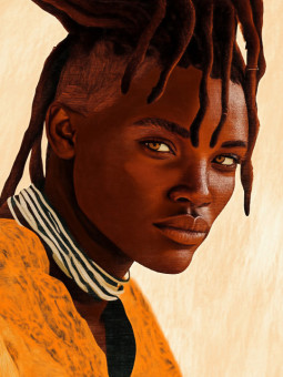 Affiche - Nyani - Accueil | Oueso - Art Afro Contemporain