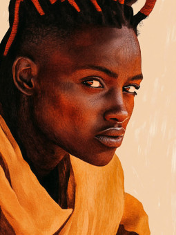 Affiche - Igbo - Accueil | Oueso - Art Afro Contemporain