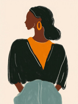 Poster - Tonal - Accueil | Oueso - Contemporary Afro Art