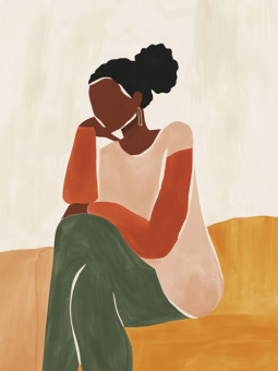 Poster - Canvas - Accueil | Oueso - Contemporary Afro Art