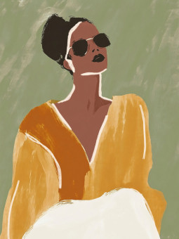 Poster - Strokes - Accueil | Oueso - Contemporary Afro Art
