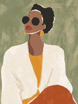 Affiche - Blend - Accueil | Oueso - Art Afro Contemporain