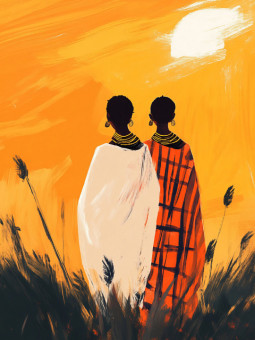 Affiche - Stone - Accueil | Oueso - Art Afro Contemporain