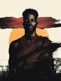 Poster - Flow - Accueil | Oueso - Contemporary Afro Art