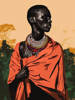 Affiche - Trail - Accueil | Oueso - Art Afro Contemporain