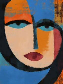 Poster - Face roro - Accueil | Oueso - Contemporary Afro Art
