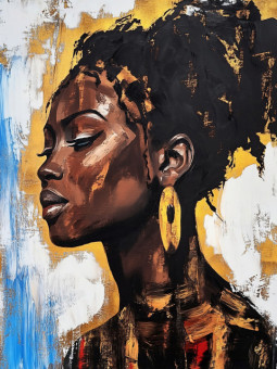 Affiche - Mozimo - Accueil | Oueso - Art Afro Contemporain