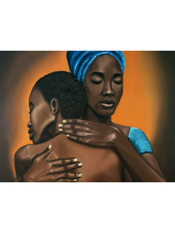 Affiche - Painted Legacy - Accueil | Oueso - Art Afro Contemporain