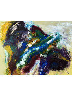 Affiche - Spirited Colors - Accueil | Oueso - Art Afro Contemporain