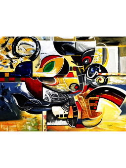 Poster - Cultural Glow - Accueil | Oueso - Contemporary Afro Art
