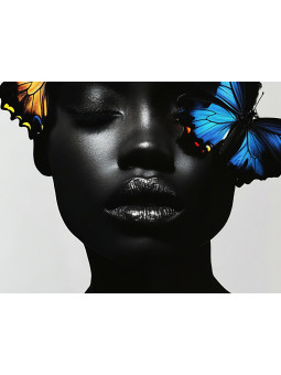 Poster - Melanin Love - Accueil | Oueso - Contemporary Afro Art