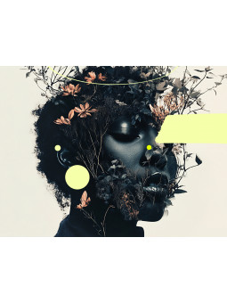 Poster - Nightmare Girl - Accueil | Oueso - Contemporary Afro Art