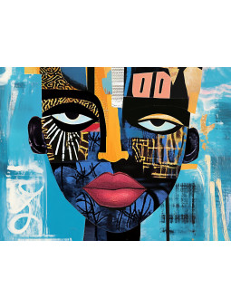 Affiche - Makiadi - Accueil | Oueso - Art Afro Contemporain
