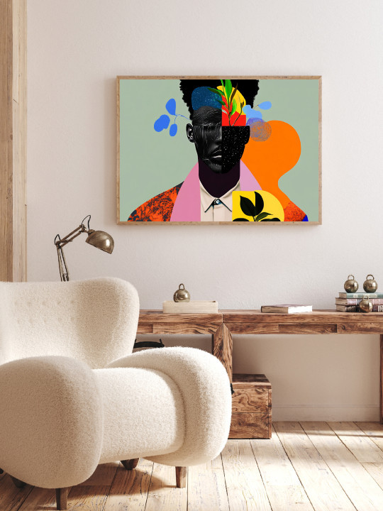Poster - Color man-Accueil-OUESO