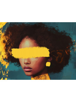 Affiche - Princesse - Accueil | Oueso - Art Afro Contemporain