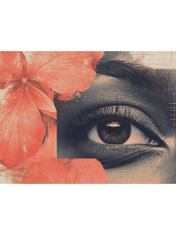 Affiche - Eyes - Accueil | Oueso - Art Afro Contemporain