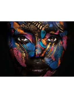 Affiche - Vibra - Art mural | Oueso - Art Afro Contemporain