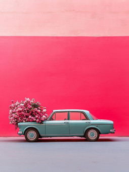 Affiche - Voiture - Accueil | Oueso - Art Afro Contemporain