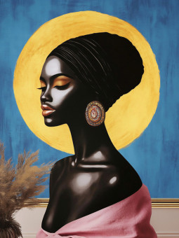 Affiche - Axa - Accueil | Oueso - Art Afro Contemporain