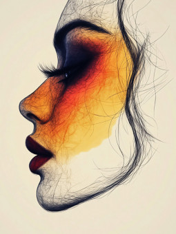 Poster - Vaami - Accueil | Oueso - Contemporary Afro Art