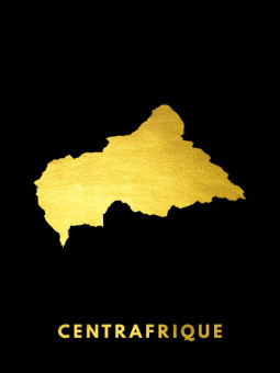 Poster - Centrafrique - Accueil | Oueso - Contemporary Afro Art