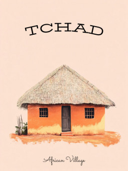 Affiche - Tchad - Accueil | Oueso - Art Afro Contemporain