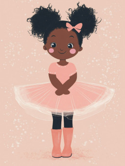 Poster - Tiana - Accueil | Oueso - Contemporary Afro Art