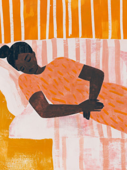 Affiche - Sleeping Cynthia - Accueil | Oueso - Art Afro Contemporain