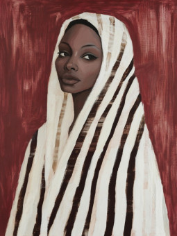 Affiche - Monikel - Accueil | Oueso - Art Afro Contemporain