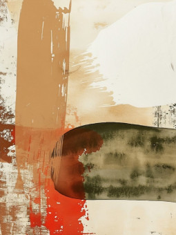 Poster - Whispers Paint - Accueil | Oueso - Contemporary Afro Art