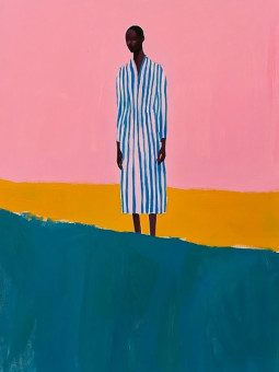 Poster - Bakari - Accueil | Oueso - Contemporary Afro Art