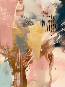 Affiche - Fragments of Gold - Accueil | Oueso - Art Afro Contemporain