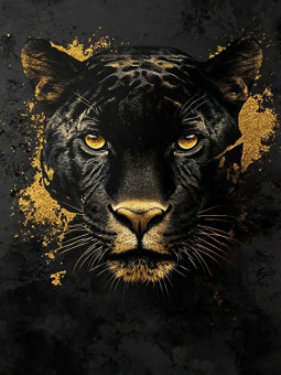 Affiche - Tiger energy - Accueil | Oueso - Art Afro Contemporain