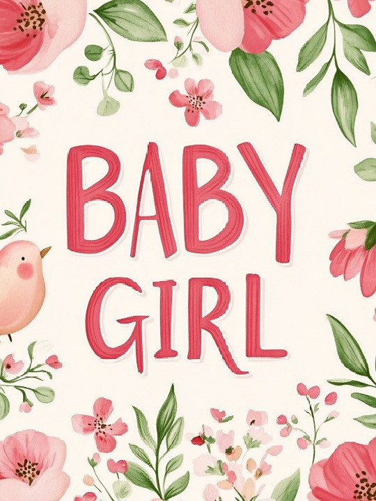 Affiche - Baby Girl - Accueil | Oueso - Art Afro Contemporain Affiche - Baby Girl-Accueil-OUESO