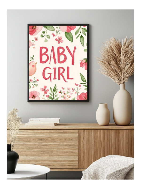 Affiche - Baby Girl - Accueil | Oueso - Art Afro Contemporain Affiche - Baby Girl - Accueil | Oueso - Art Afro Contemporain
