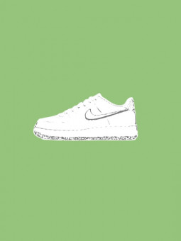 Poster - Air Force 1 - WALL ART | Oueso - Contemporary Afro Art