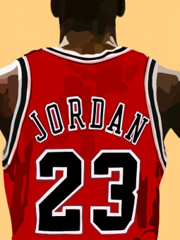 Affiche - Michael Jordan - Art mural | Oueso - Art Afro Contemporain
