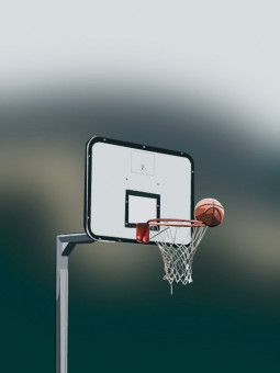 Affiche - Basketball hoop - Art mural | Oueso - Art Afro Contemporain