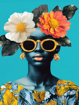 Affiche - African dia - Accueil | Oueso - Art Afro Contemporain