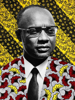 Affiche - Amílcar Cabral - Art mural | Oueso - Art Afro Contemporain