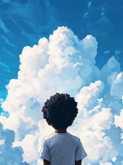 Poster - Ibrahim - Accueil | Oueso - Contemporary Afro Art