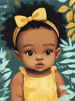Affiche - Jannie - Accueil | Oueso - Art Afro Contemporain