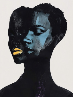 Affiche - Double - Accueil | Oueso - Art Afro Contemporain
