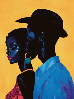 Affiche - Heart & Soul - Accueil | Oueso - Art Afro Contemporain