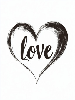 Poster - Love - Accueil | Oueso - Contemporary Afro Art