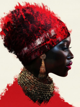 Affiche - Woma - Accueil | Oueso - Art Afro Contemporain