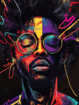 Affiche - Imba - Accueil | Oueso - Art Afro Contemporain