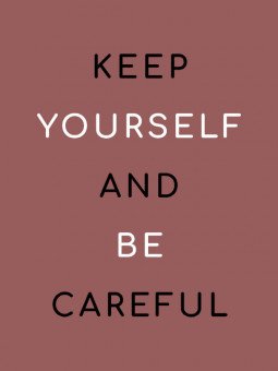 Affiche - Be Careful - Accueil | Oueso - Art Afro Contemporain